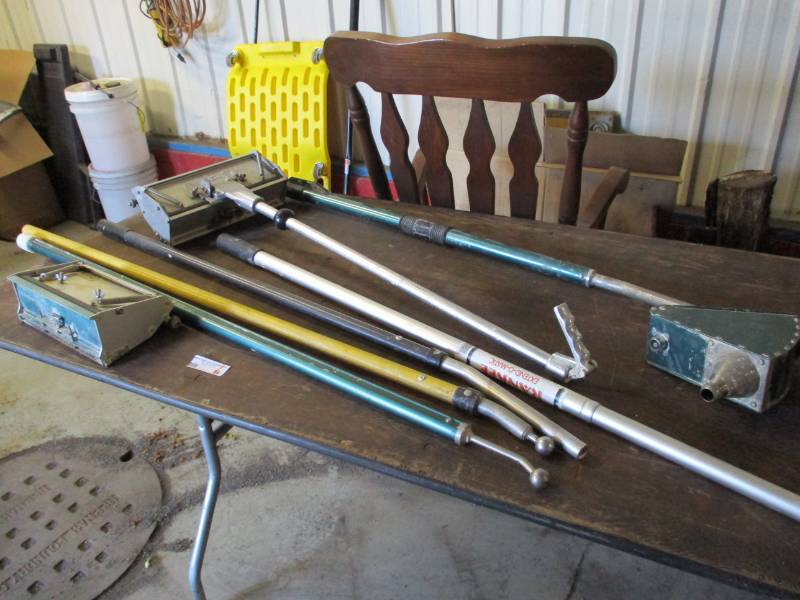 Sanding boxes and extension handles