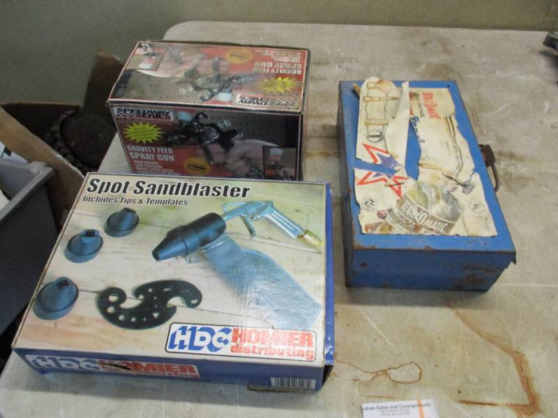 Spot sandblasterSpray gunsoldering supplies