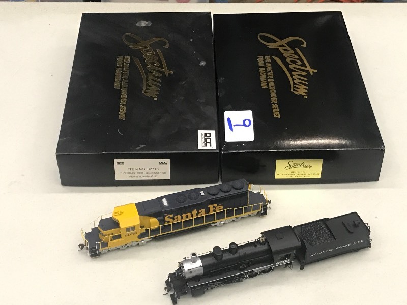 (2) Spectrum HO Scale Loco...