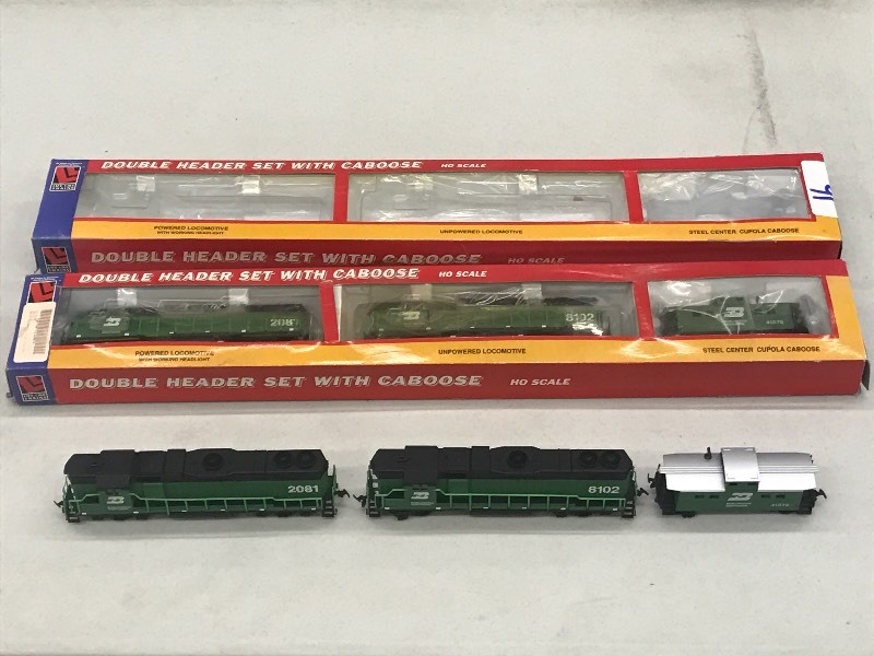 (2) HO Scale Double Header Sets W...