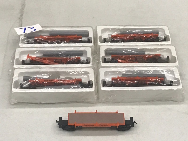 (7) HO Scale Train Cars---See All...