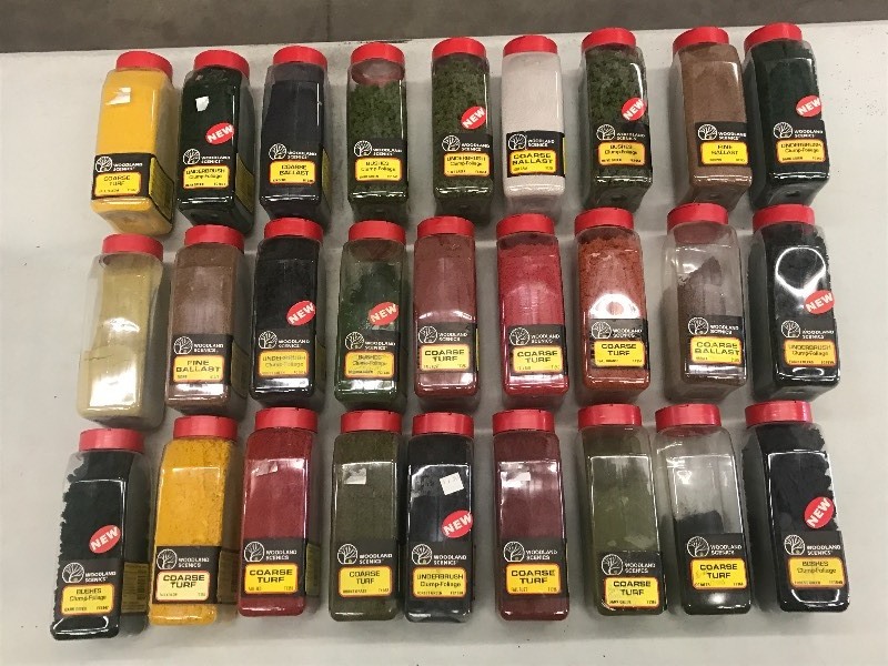 Tote Of Assorted Shaker Bottles Of...
