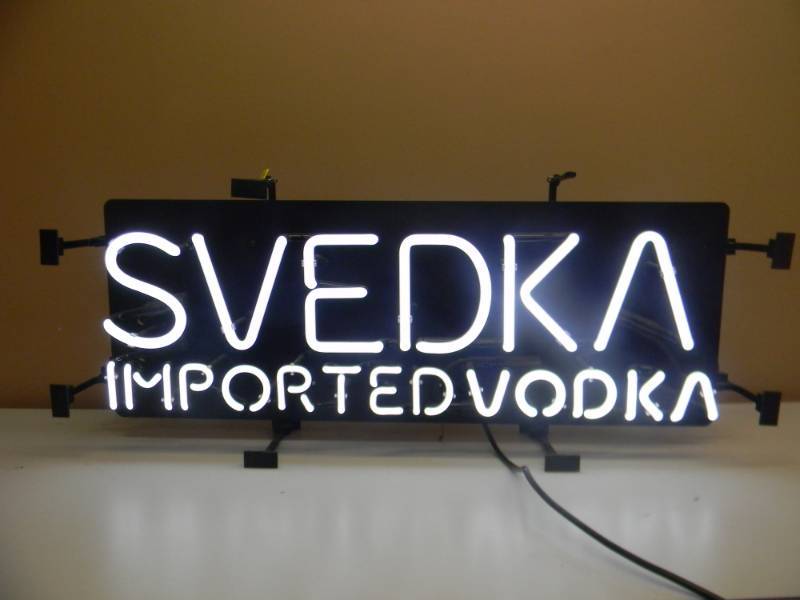 lot 13 image: SVEDKA VODKA - WORKS - APPROX 33 BY 15 - SEE PICTURES
