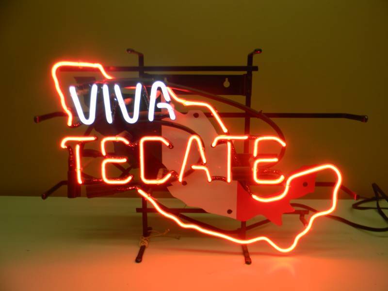 lot 14 image: VIVA TECATE - NICE - WORKS - APPROX 24 BY 17 - SEE PICTURES