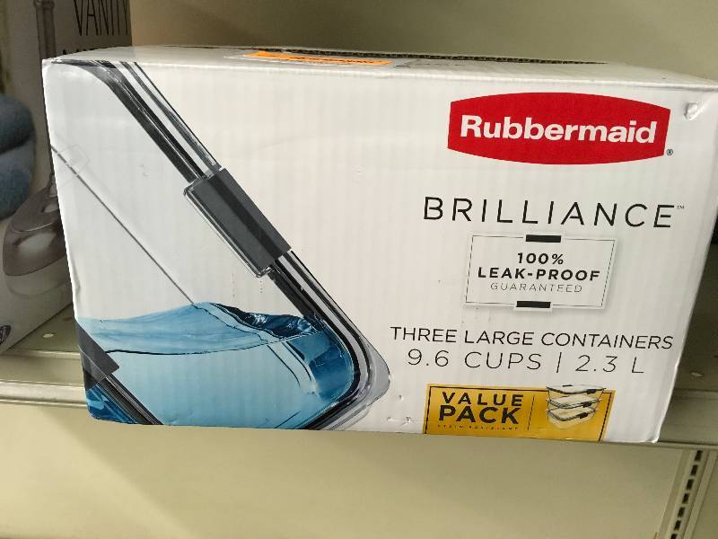 lot 53 image: Brilliance 3PK 9 Cup Food,Retail $17.99