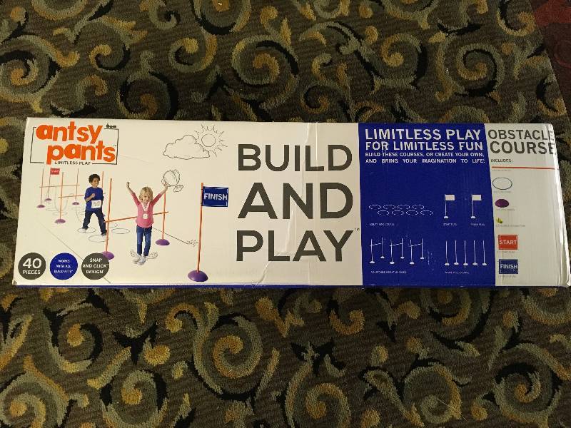 lot 70 image: Antsy Pants Build And Play Obstacle Course, Retail $49.99