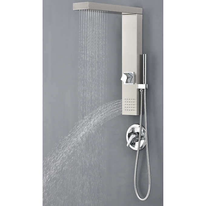lot 64 image: Valore 7 Shower Panel, Retail $99.99