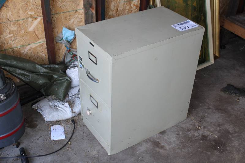 2-Drawer Metal File Cabinet