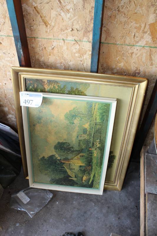 Lot of (2) Framed Wall Art - Nature