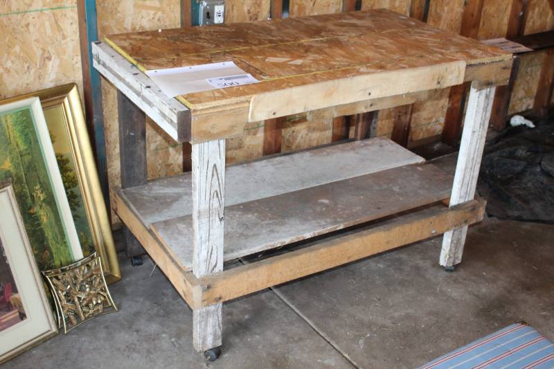 Rolling Work Table
