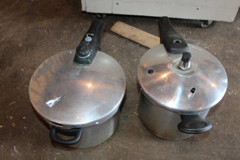 Lot of (2) Pressure Cookers