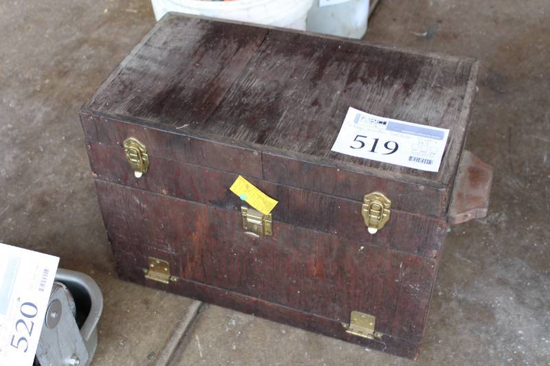 Vintage Wood Tool Box