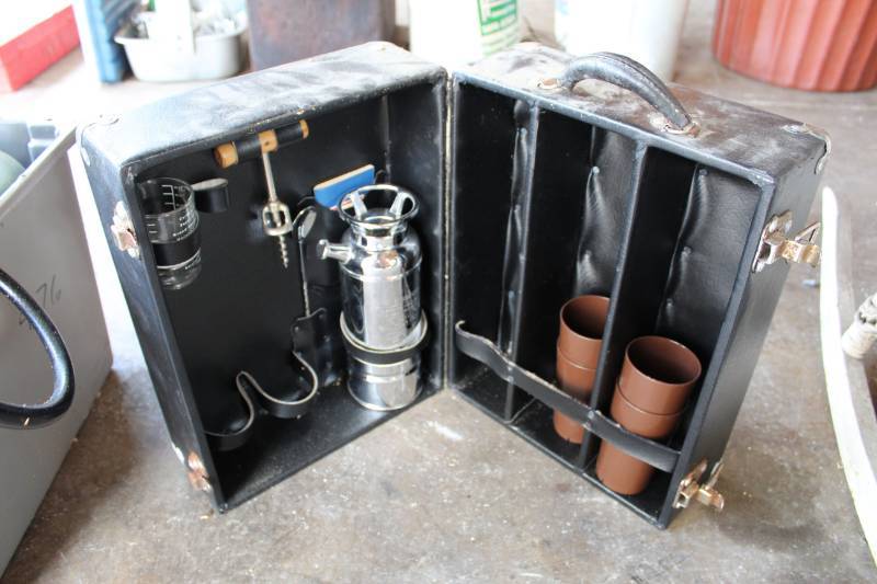 Vintage Portable Bar Kit