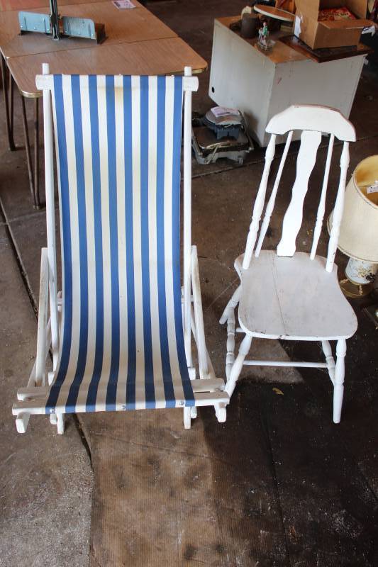 Lot of (2) Chairs - Beach, Kitchen