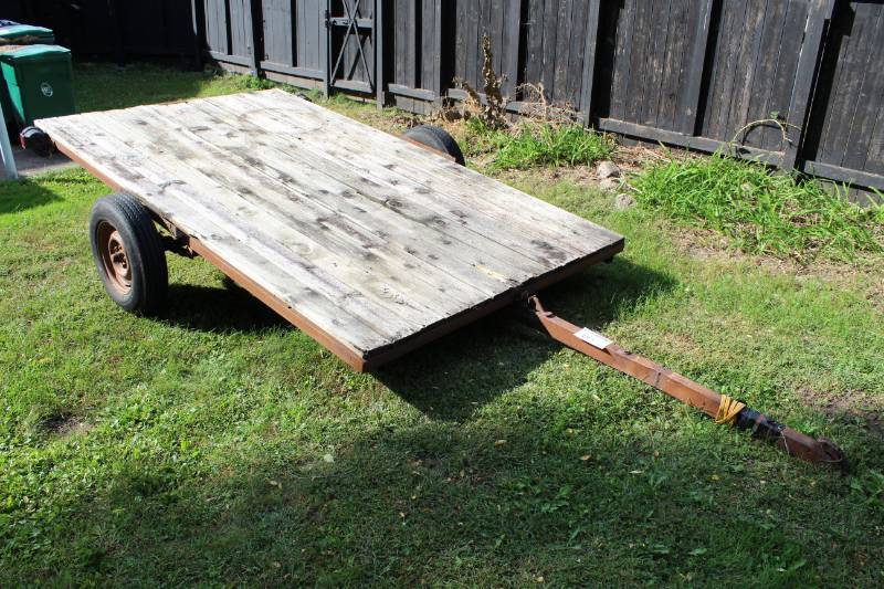 Drop Deck Single Axle Trailer