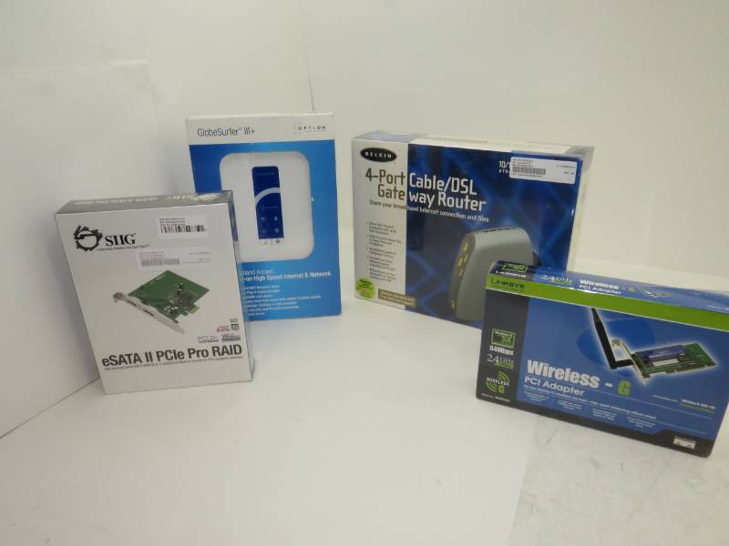 LOT OF NETWORK EQUIPMENT PLEASE LOOK AT PICTURES