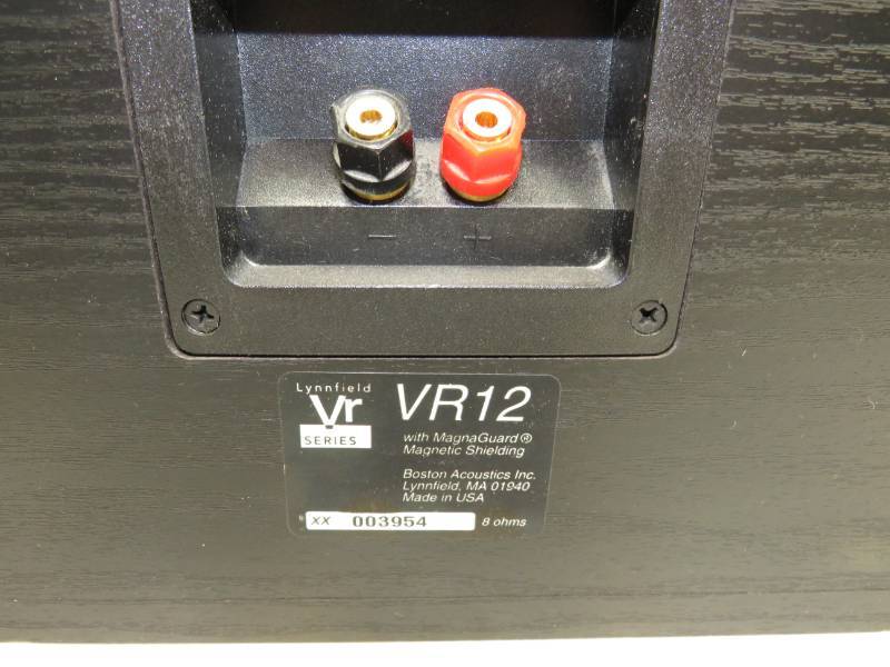 boston acoustics vr12