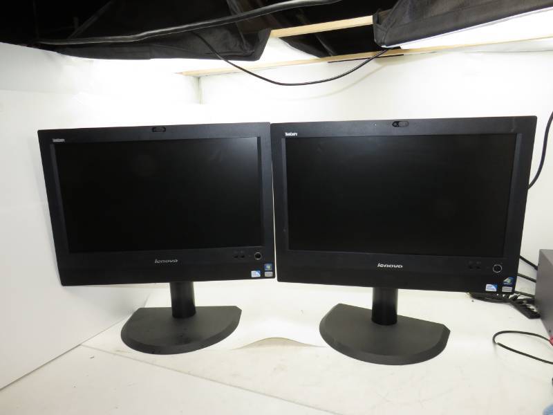Lot of 2 Lenovo Think Centere M71Z all in one computers