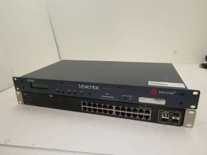 24 Port Cisco Switch with PolyCom Vortex Voip system