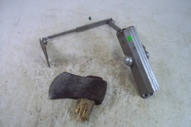 lot 30 image: Axe and door closer