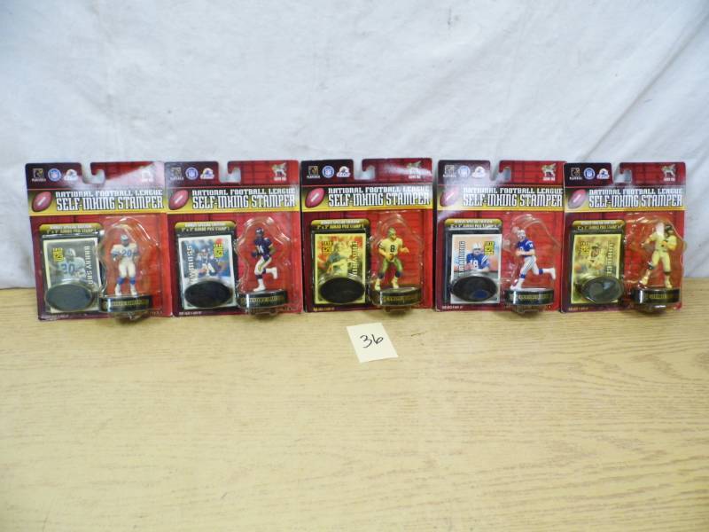 lot 36 image: NFL Self Inking Stamps