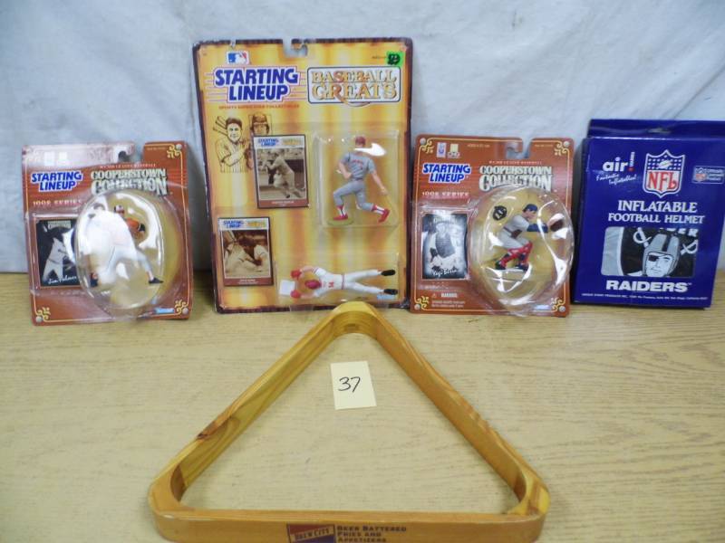 lot 37 image: Baseball Figures - NFL Inflatable Helmet