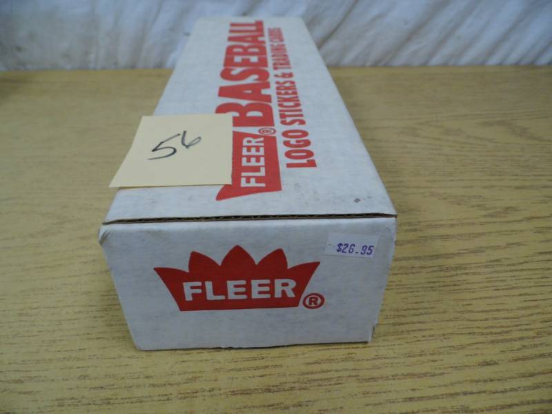 lot 56 image: Fleer Baseball Cards