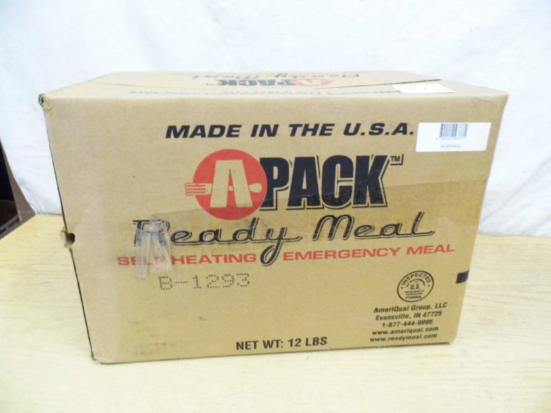 lot 61 image: Case of 12 MRE