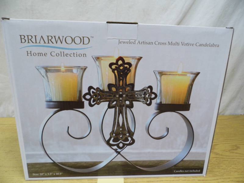lot 73 image: New Briarwood Candle Holder