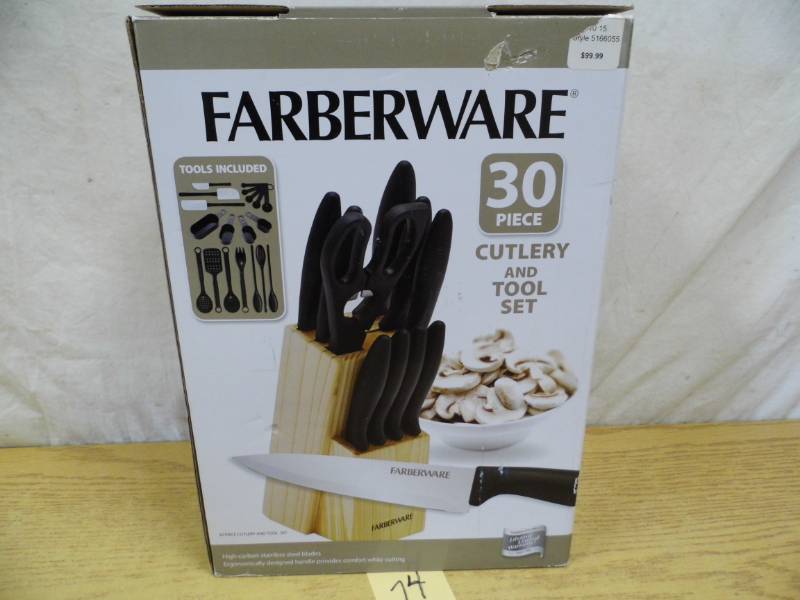 lot 74 image: New Faberware KnifeCutlery Set