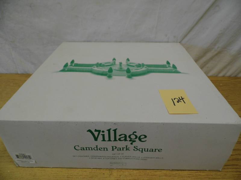 lot 124 image: Dept 56 Village Piece