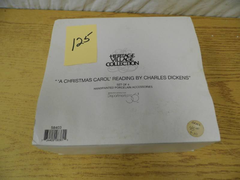 lot 125 image: Dept 56 Village Piece