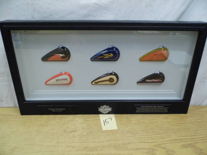 lot 157 image: Harley Davidson Tank Collection