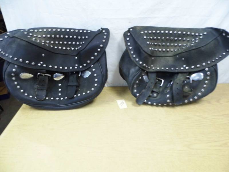 lot 158 image: Harley Davidson Pair of Saddlebags