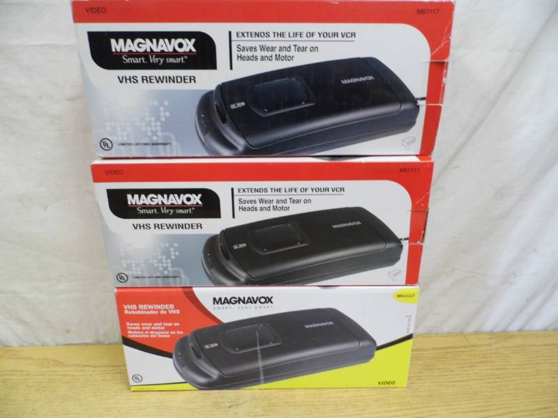 lot 167 image: Lot of 3 VHS Rewinders