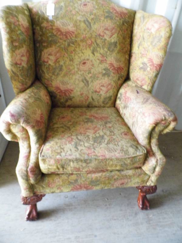 lot 175 image: Wingback Chair