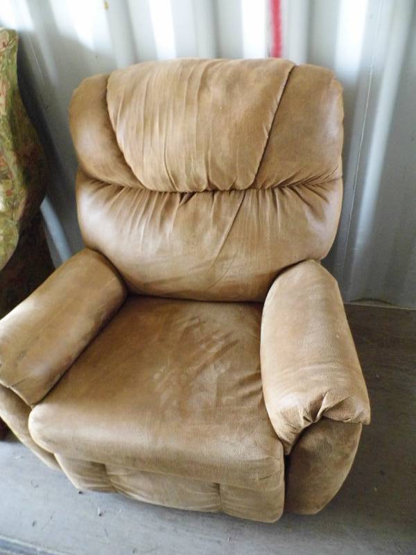 lot 176 image: Microfiber Recliner