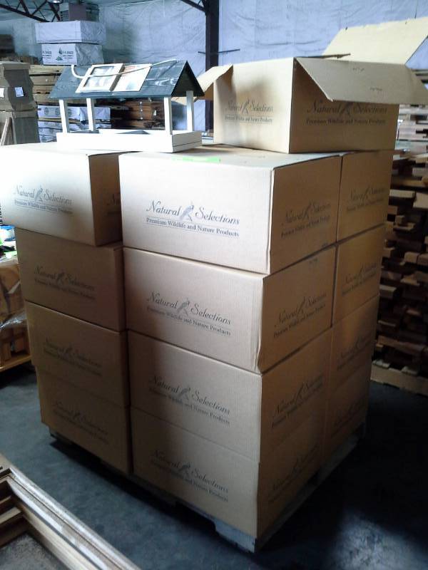 lot 2023 image: 72 Fully Assembled Birdhouses