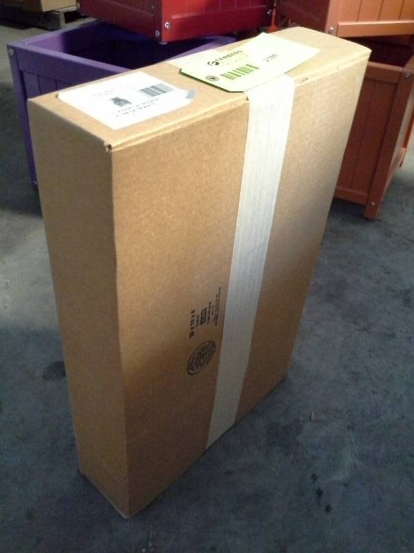 lot 2106 image: Satin White Kiddie Cat Rocker