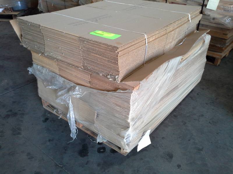 lot 2116 image: Pallet of New Cardboard Boxes