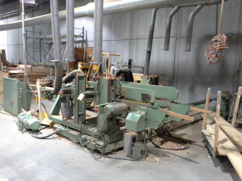 lot 2268 image: Wadkin Double End Tenoner