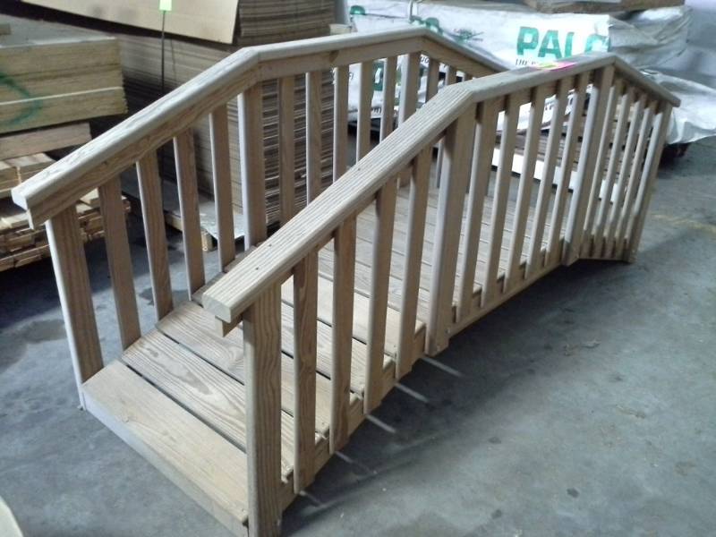 lot 2138 image: Garden Bridge (No Finish)