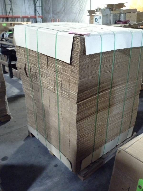 lot 2149 image: Pallet of Cardboard Strips
