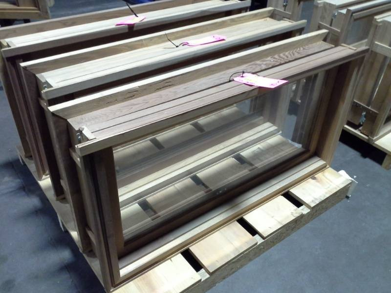 lot 2151 image: Pair of Ranch Windows