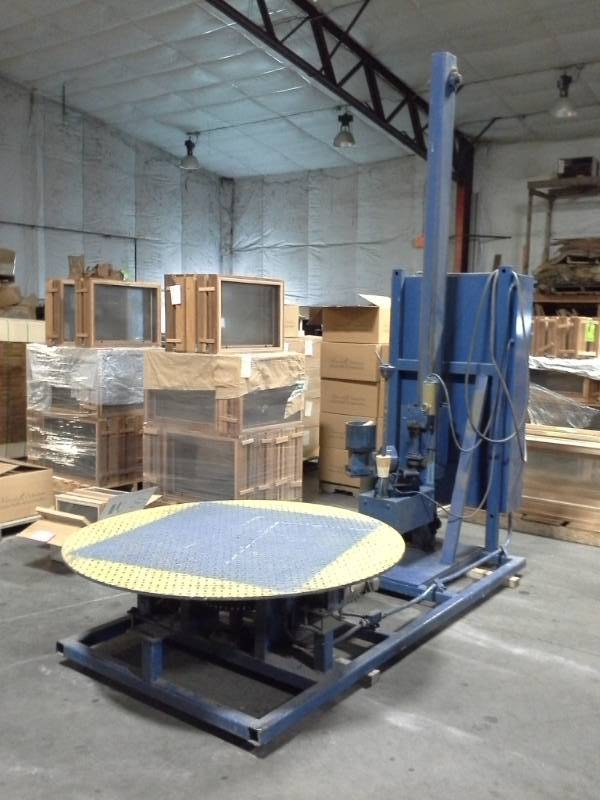 lot 2154 image: Kaufman Company Industrial Pallet Wrapper