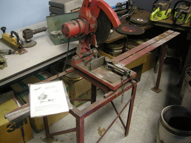lot 46 image: Milwaukee 14 Abrasive Cut-Off Machine