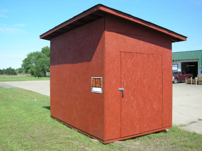 lot 13 image: Custom Built Storage Shed