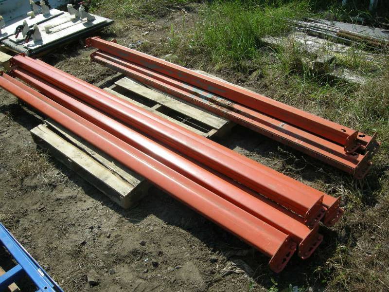 lot 104 image: Pallet Racking Shelf Rails