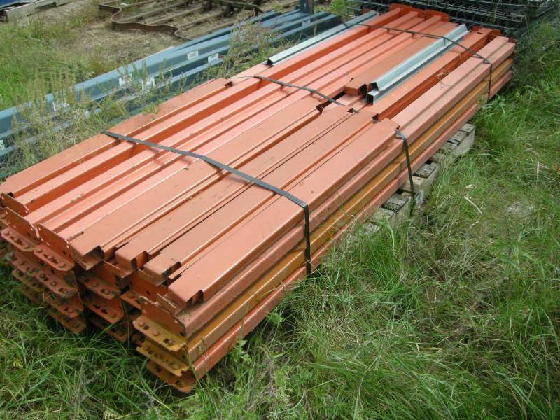 lot 126 image: Pallet Racking Shelf Rails