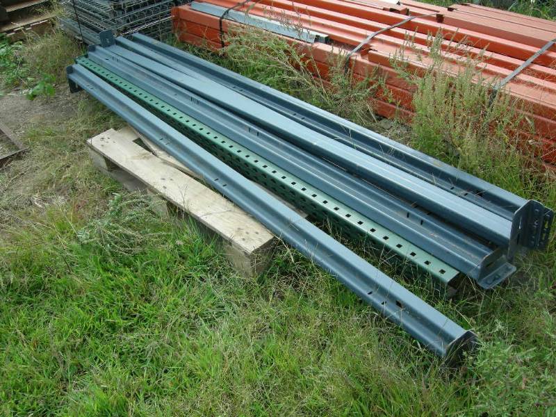 lot 127 image: Pallet Rack Shelf Rails